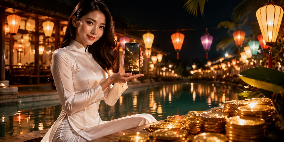 Không gian cá cược casino sôi động tại Việt Nam về đêm